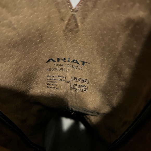 Ariet western square toe boots - Picture 5 of 5